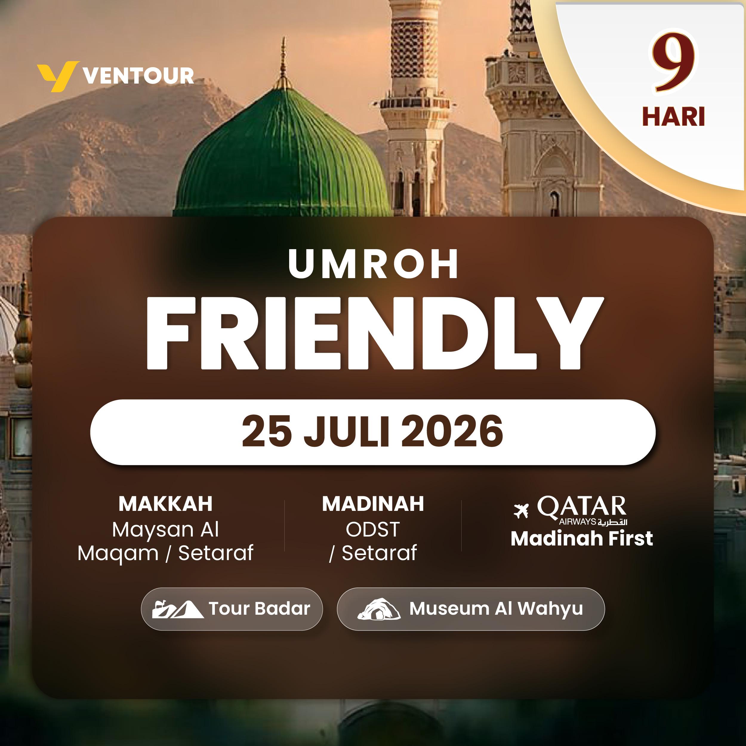FRIENDLY PLUS THAIF 9D QR MADINAH FIRST