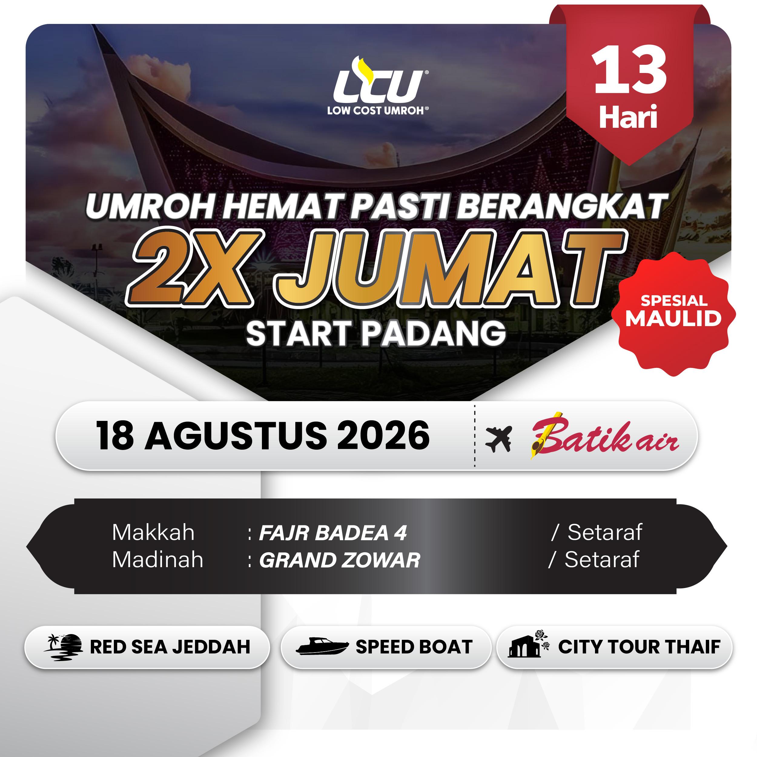 LCU13D OD 2X JUMAT SPESIAL MAULID START PADANG