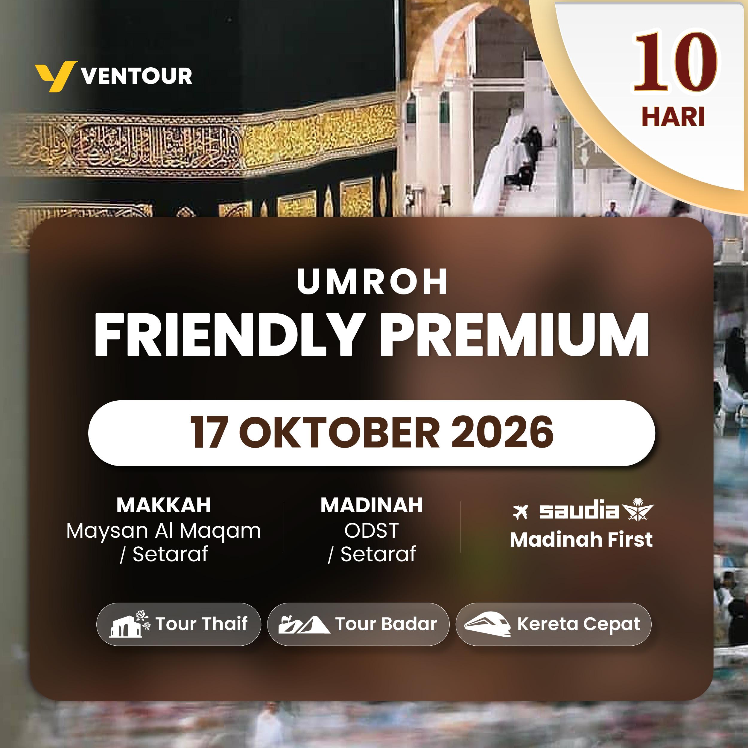 FRIENDLY PREMIUM 10D SV MADINAH FIRST