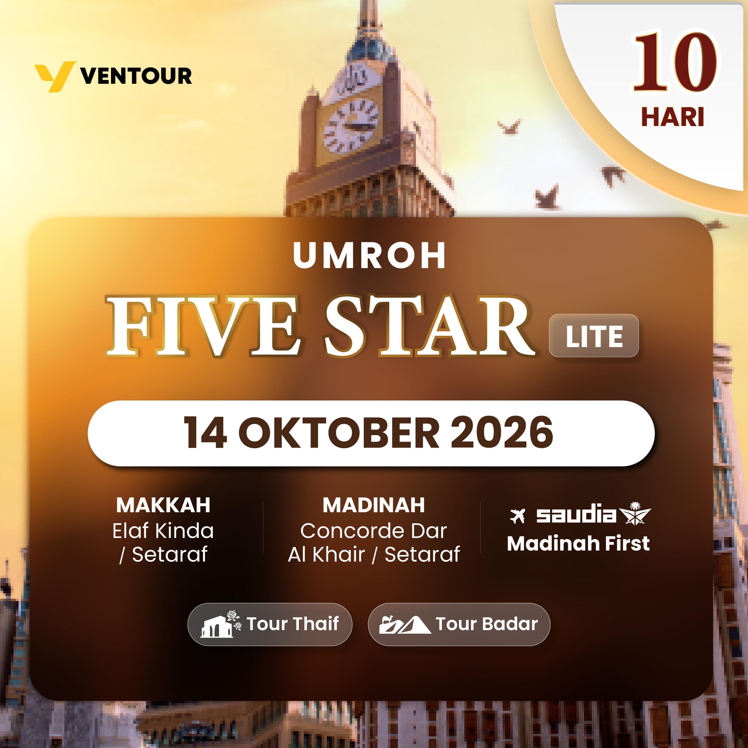 FIVESTAR LITE 10D SV MADINAH FIRST