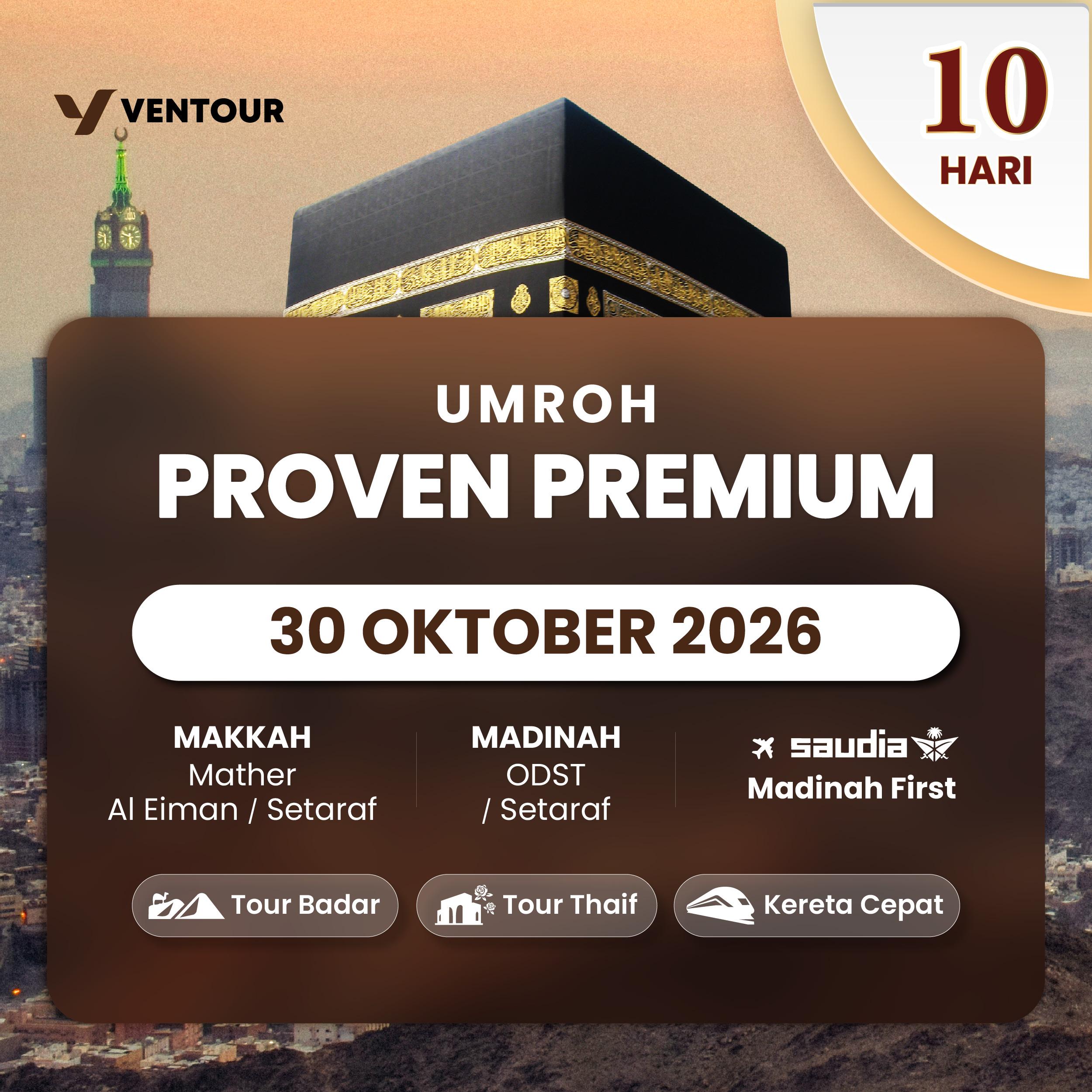 PROVEN PREMIUM 10D SV MADINAH FIRST