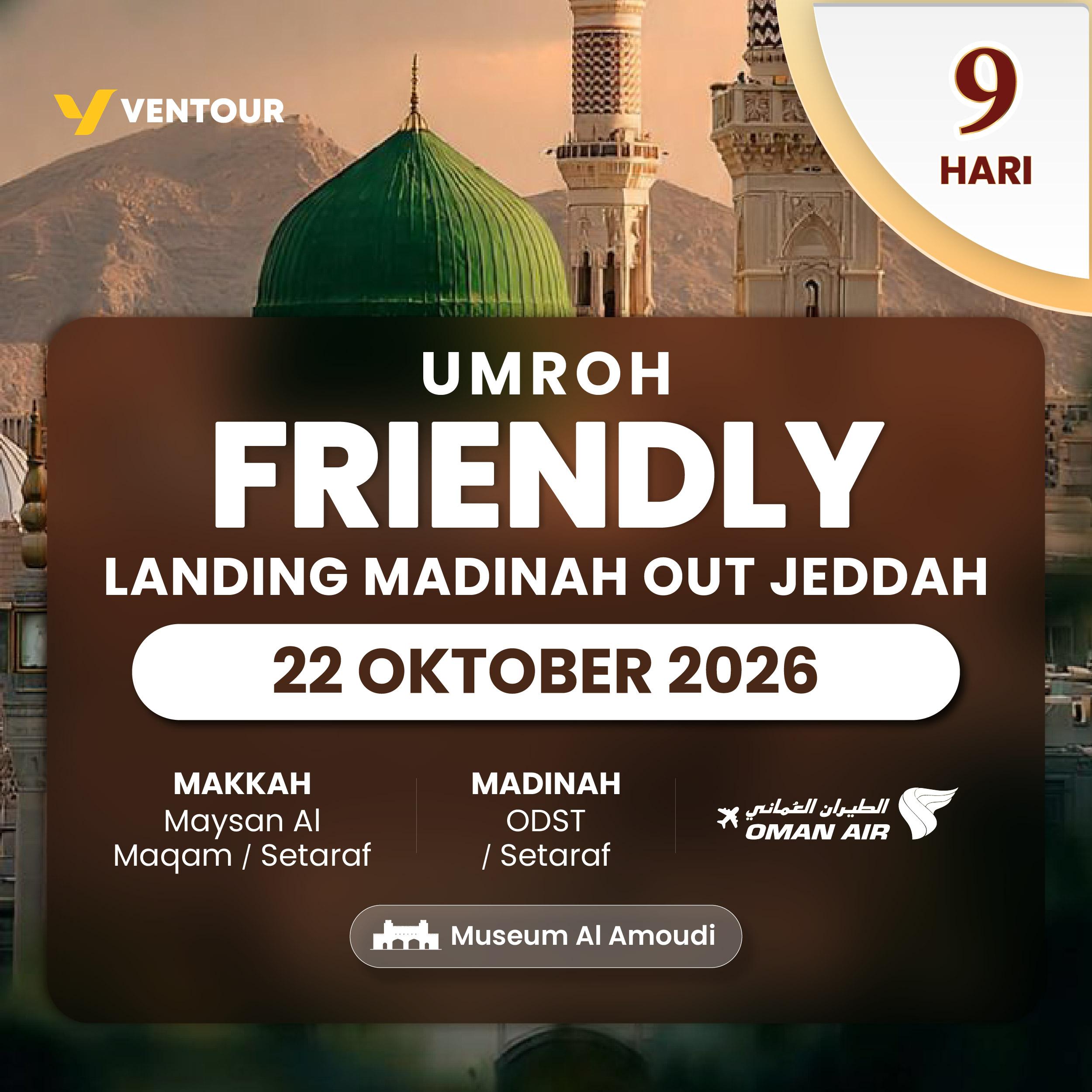 FRIENDLY 9D WY LANDING MADINAH OUT JEDDAH START BANDUNG
