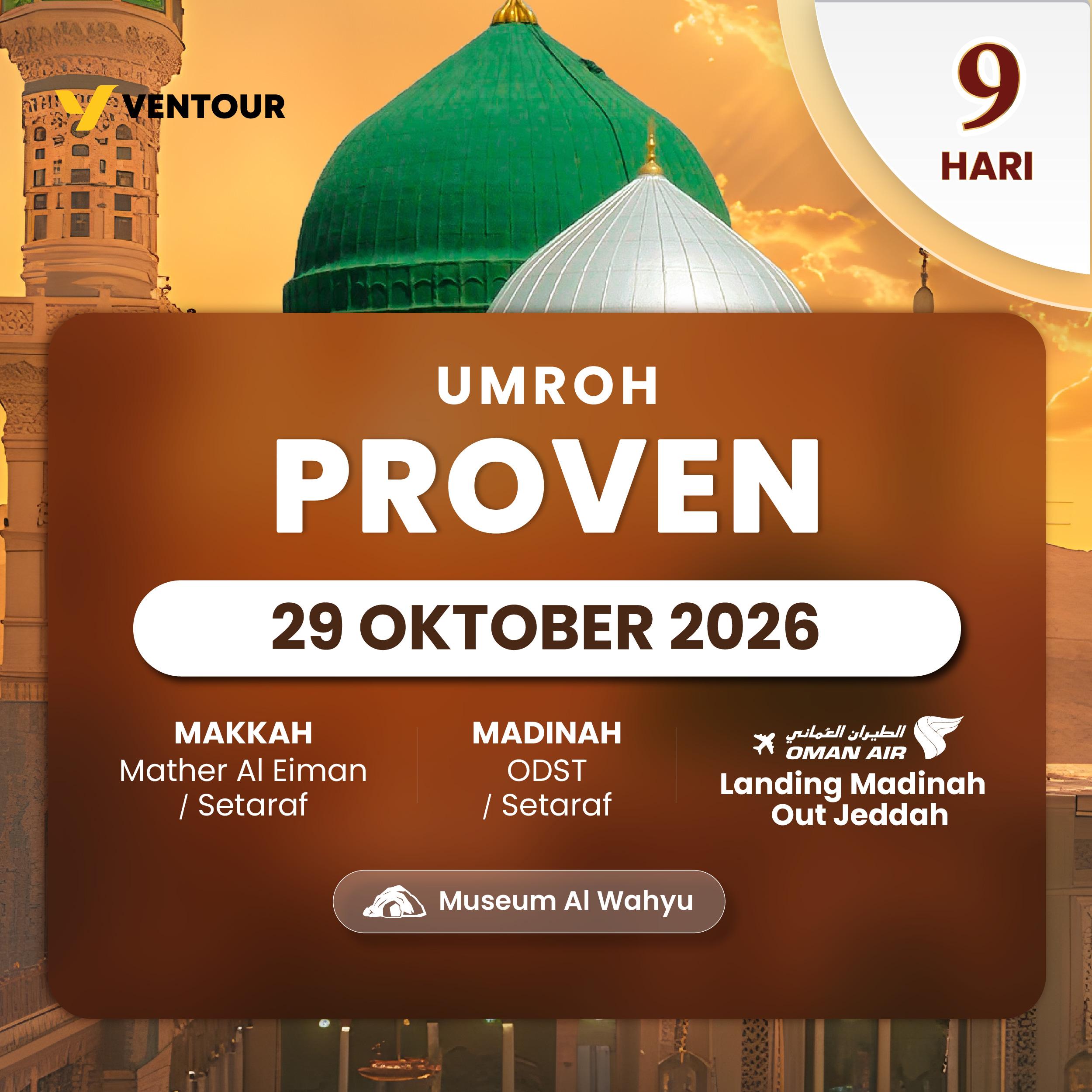PROVEN 9D WY LANDING MADINAH OUT JEDDAH