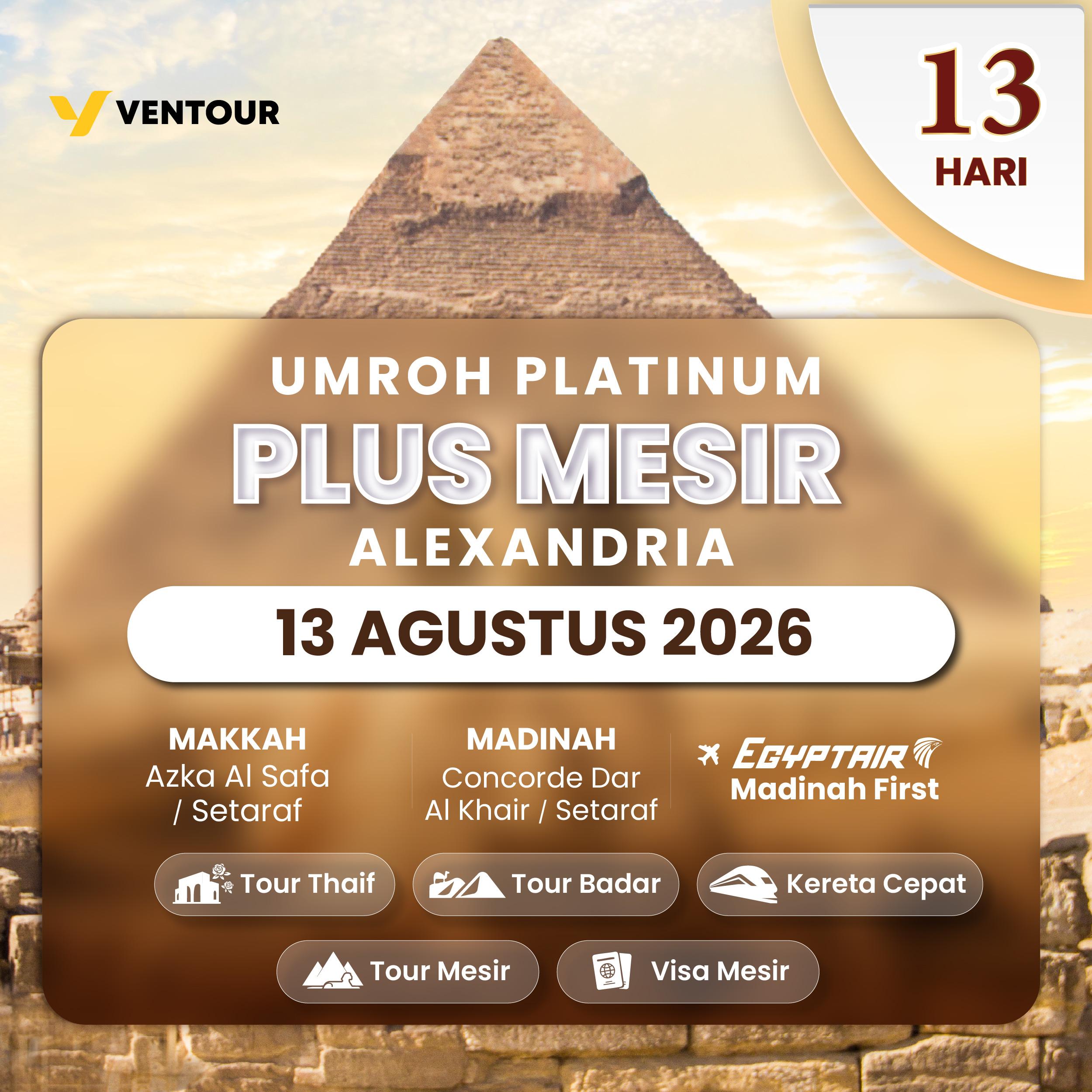 PLATINUM PLUS MESIR ALEXANDRIA 13D MS MADINAH FIRST