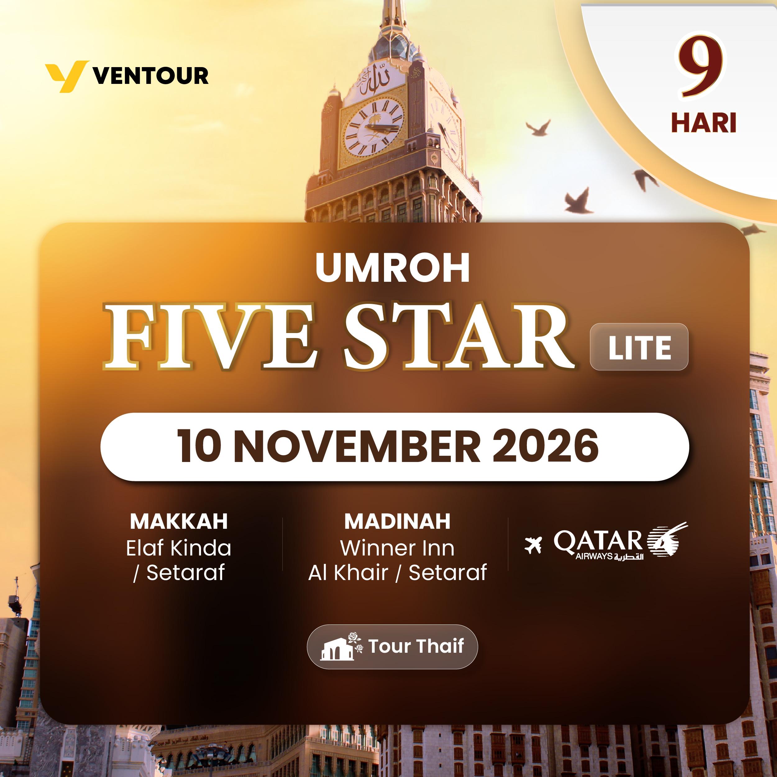 FIVESTAR LITE 9D QR