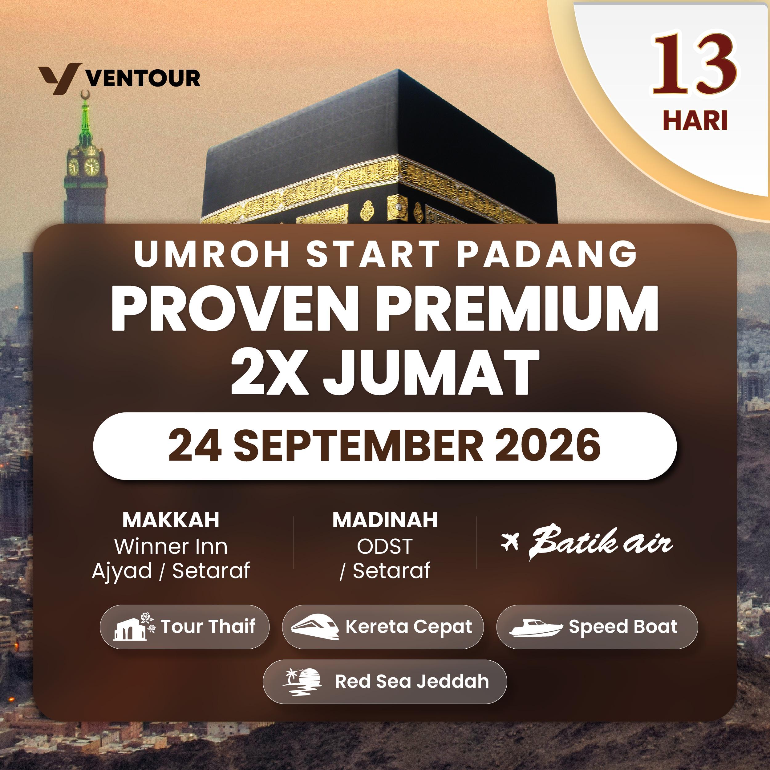 PROVEN PREMIUM 13D OD 2X JUMAT START PADANG