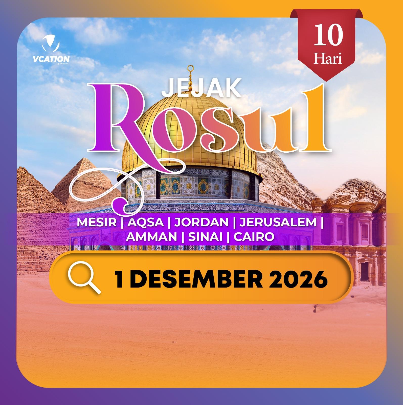 VCATION JEJAK ROSUL 10D