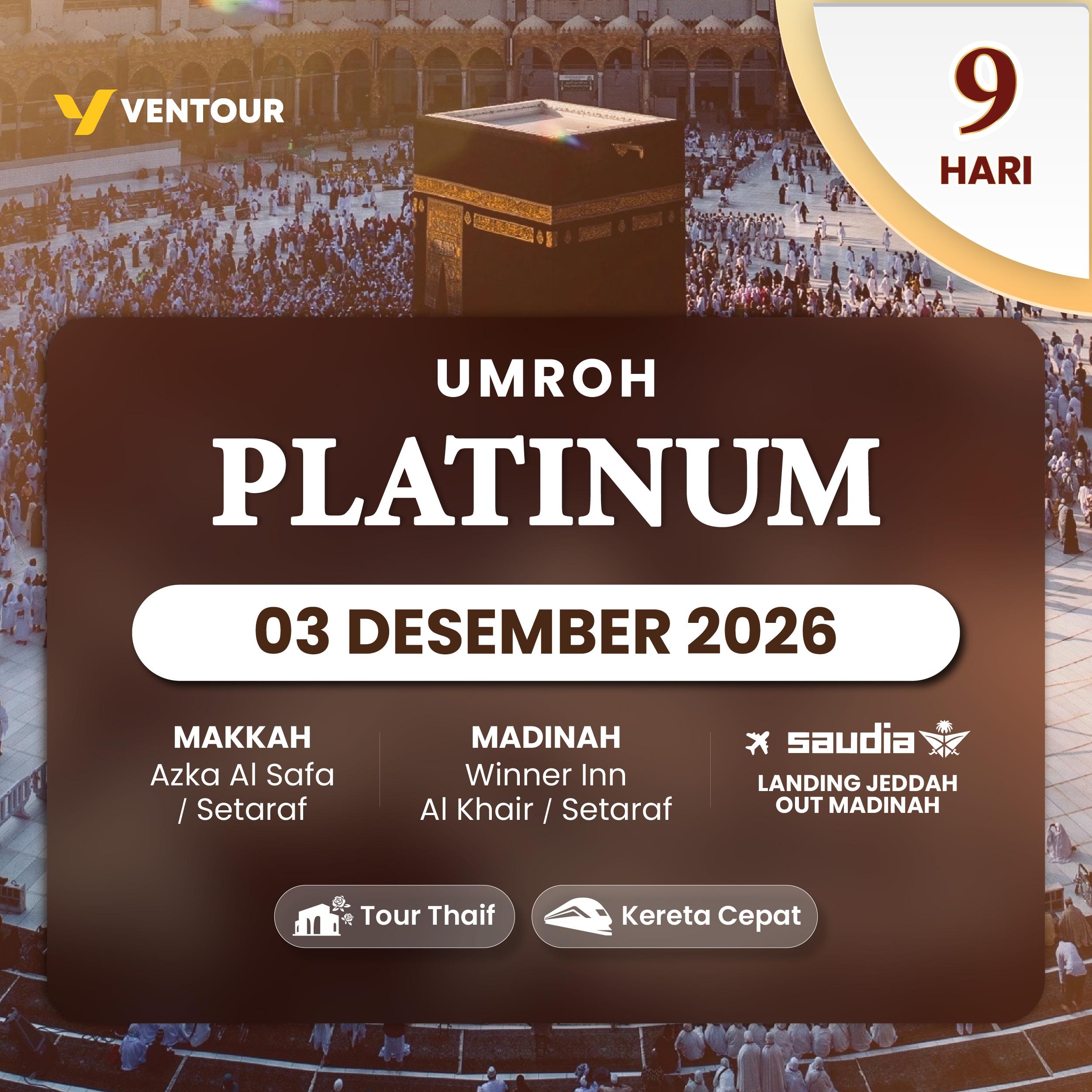 PLATINUM 9D SV LANDING JEDDAH OUT MADINAH