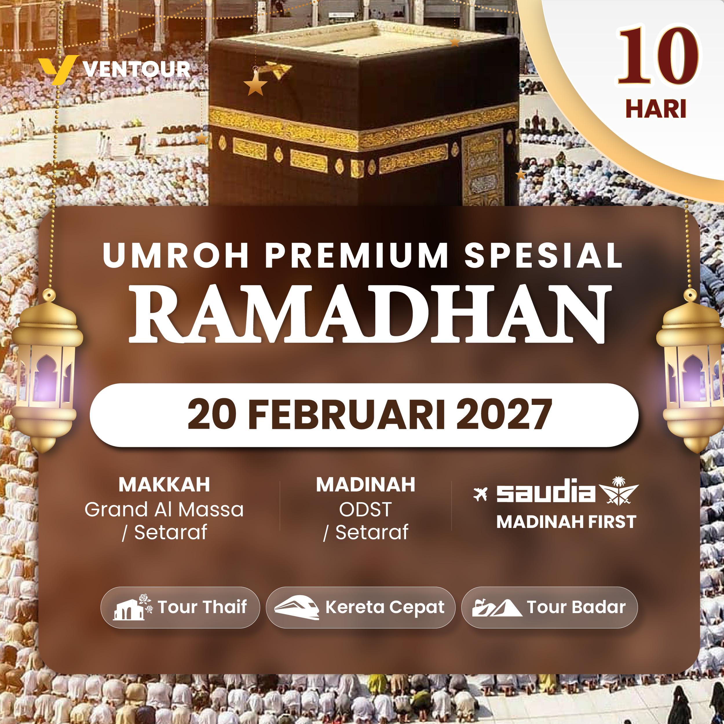 PREMIUM 10D SV SPESIAL RAMADHAN MADINAH FIRST