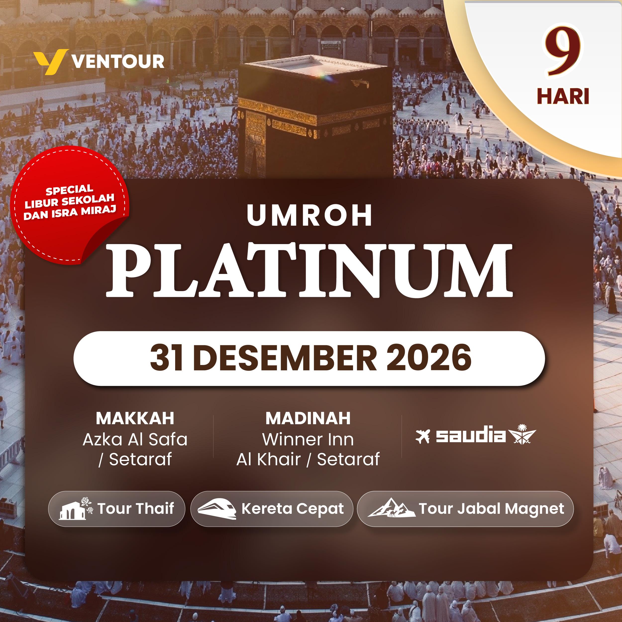 PLATINUM 9D SV SPESIAL LIBURAN SEKOLAH DAN ISRA MIRAJ