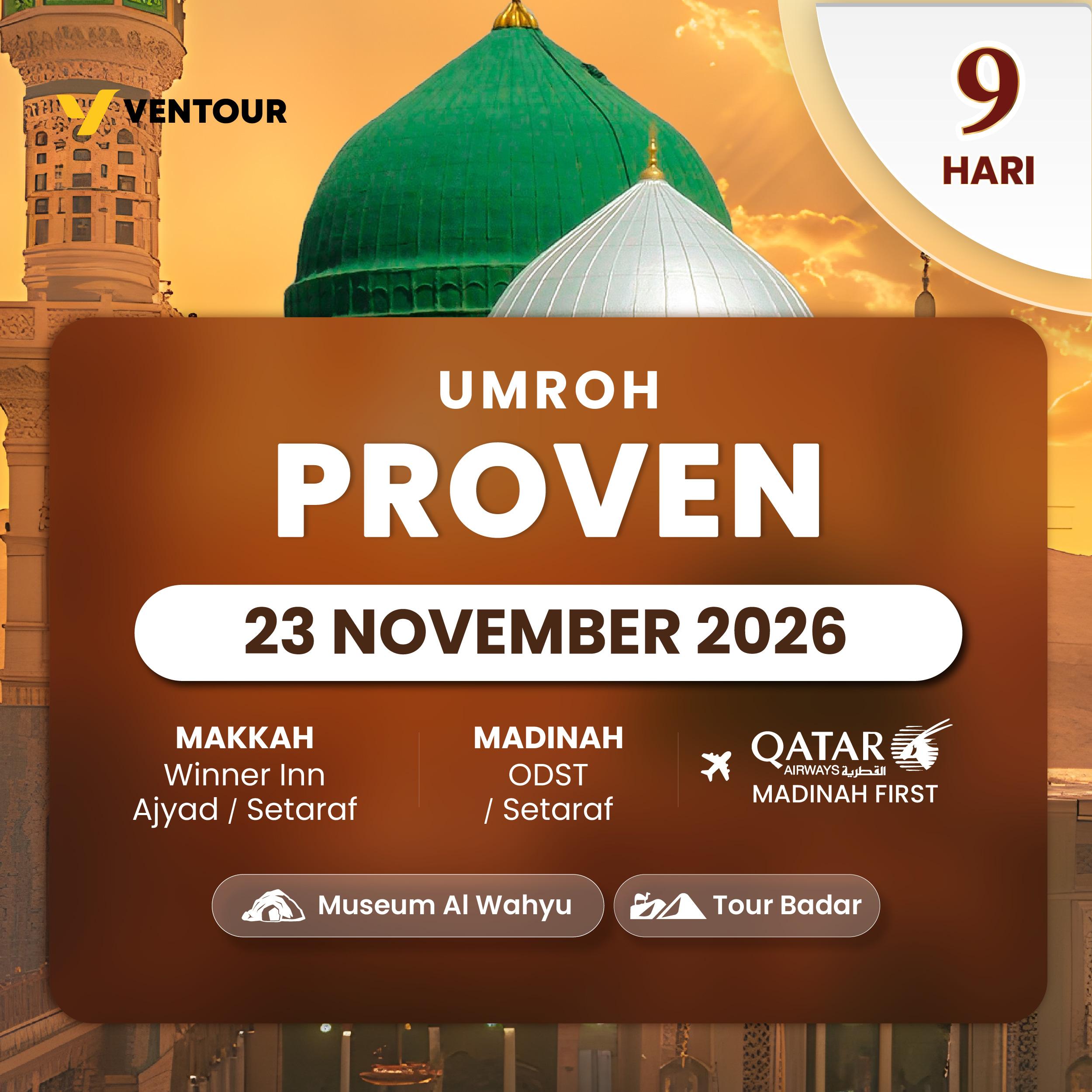 PROVEN 9D QR MADINAH FIRST