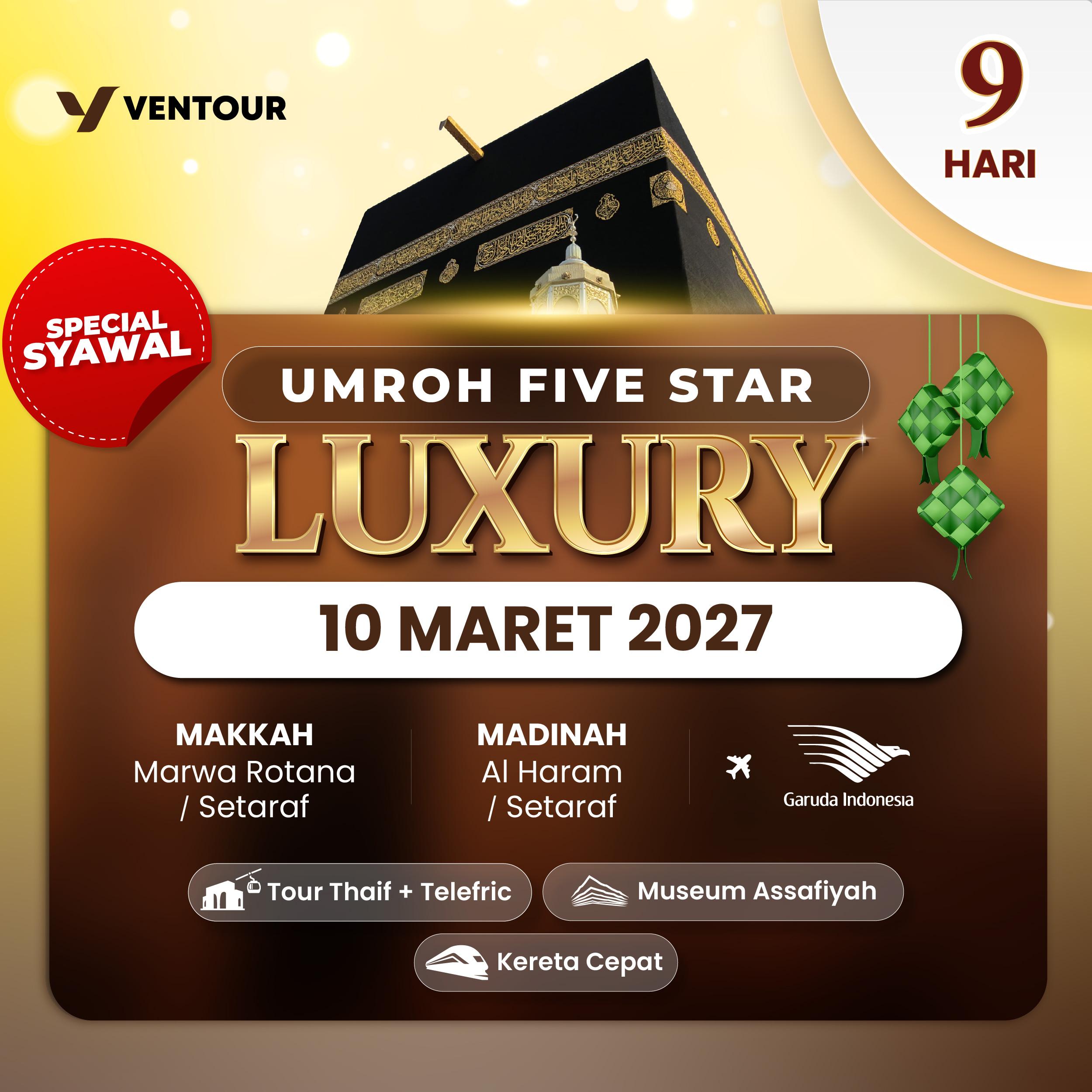 FIVESTAR LUXURY 9D GA SPESIAL LIBUR LEBARAN
