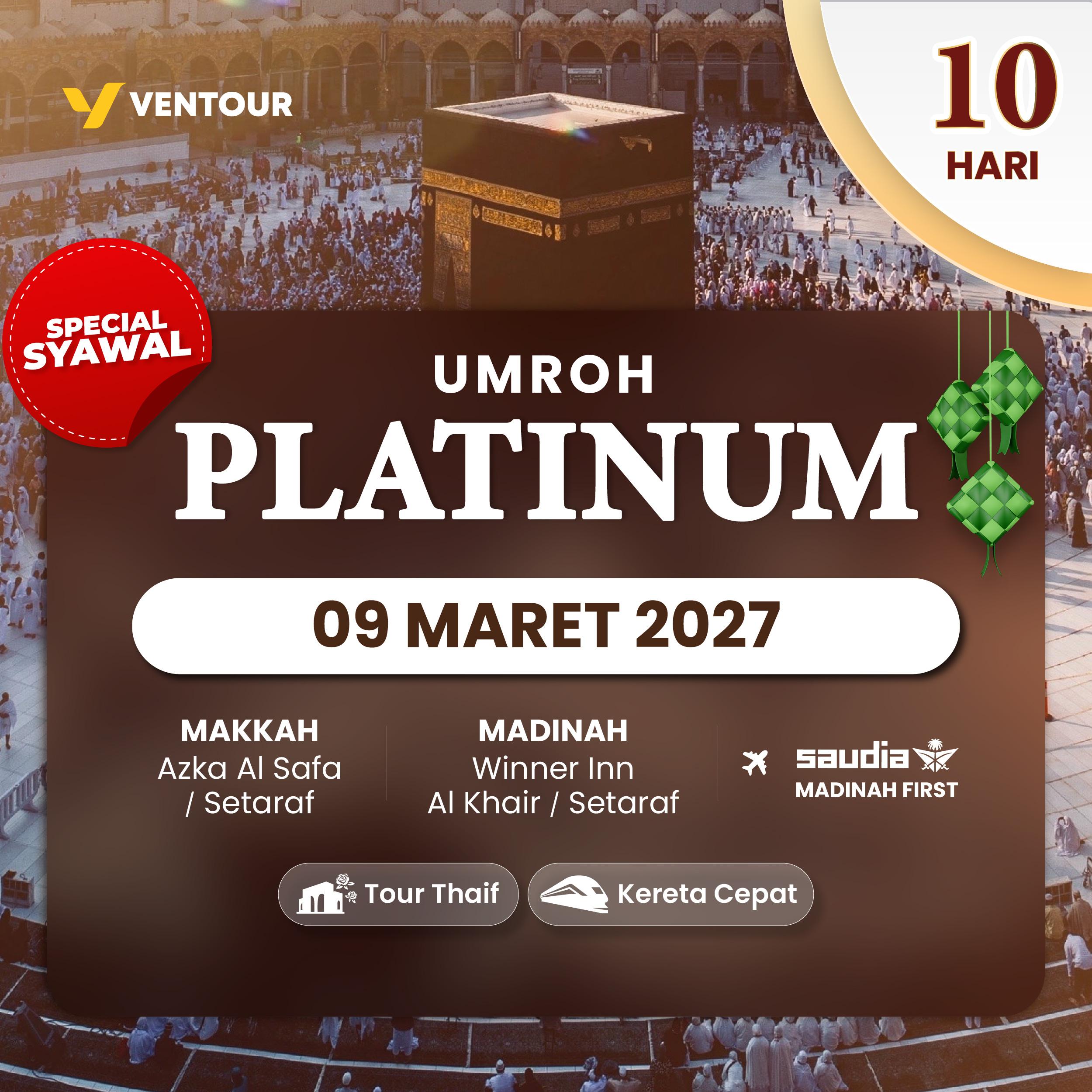 PLATINUM 10D SV MADINAH FIRST SPESIAL LIBUR LEBARAN