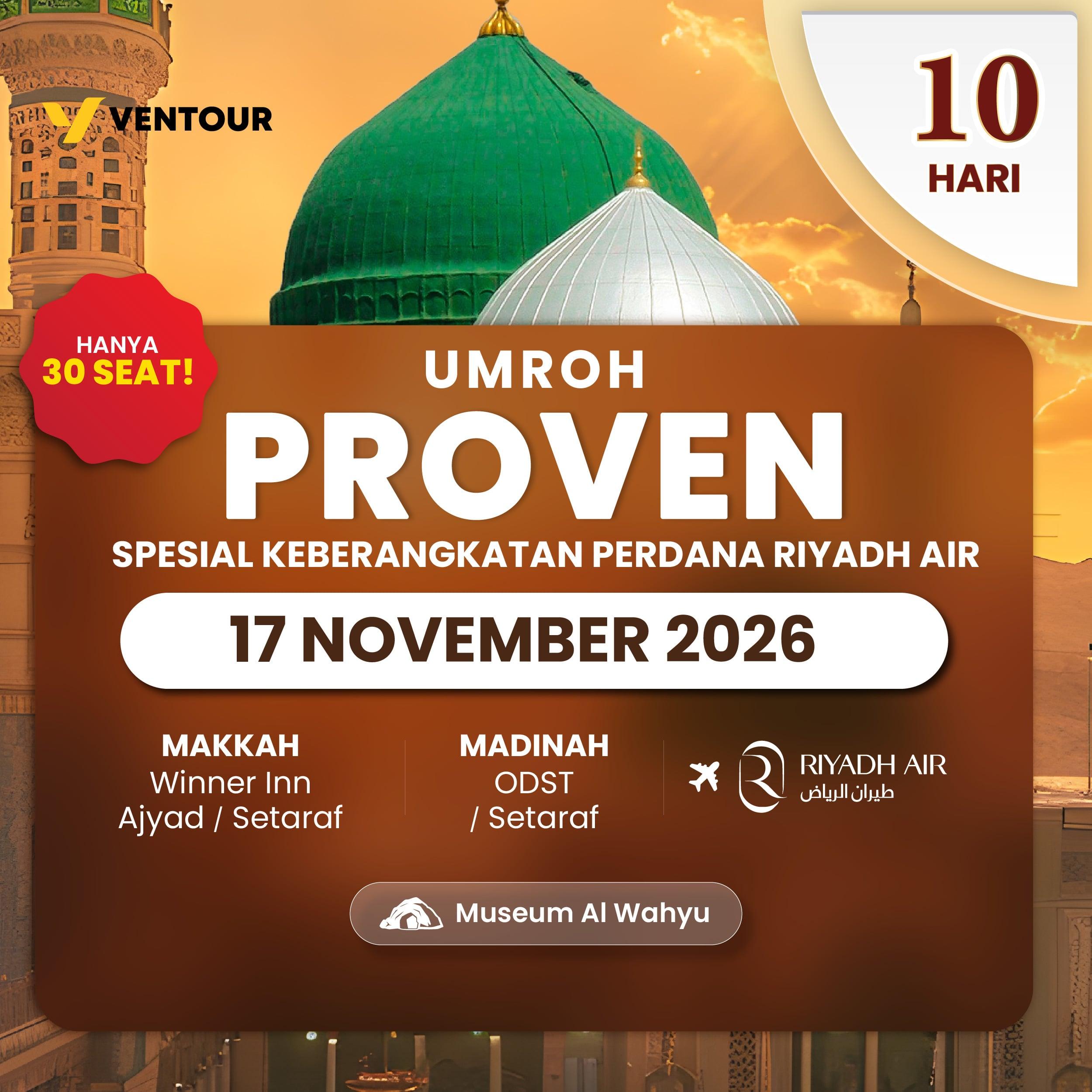 PROVEN 10D RX SPESIAL KEBERANGKATAN PERDANA