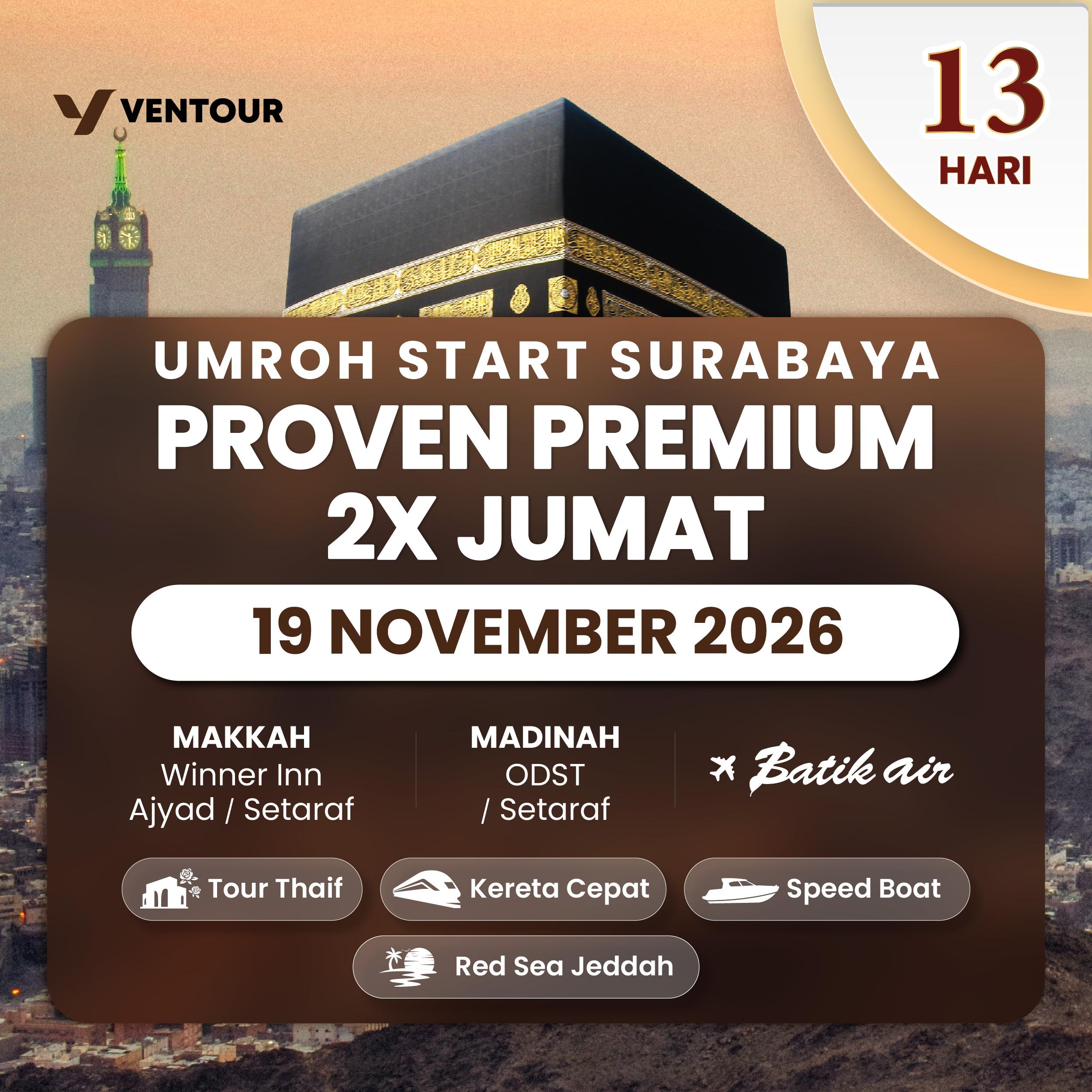 PROVEN PREMIUM 13D OD 2X JUMAT START SURABAYA