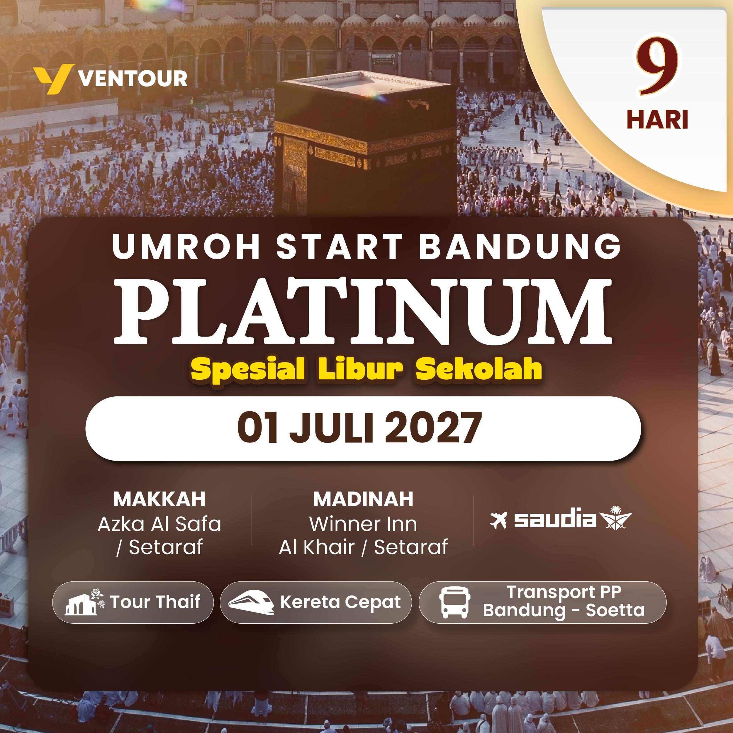 PLATINUM 9D SV SPESIAL LIBURAN SEKOLAH START BANDUNG