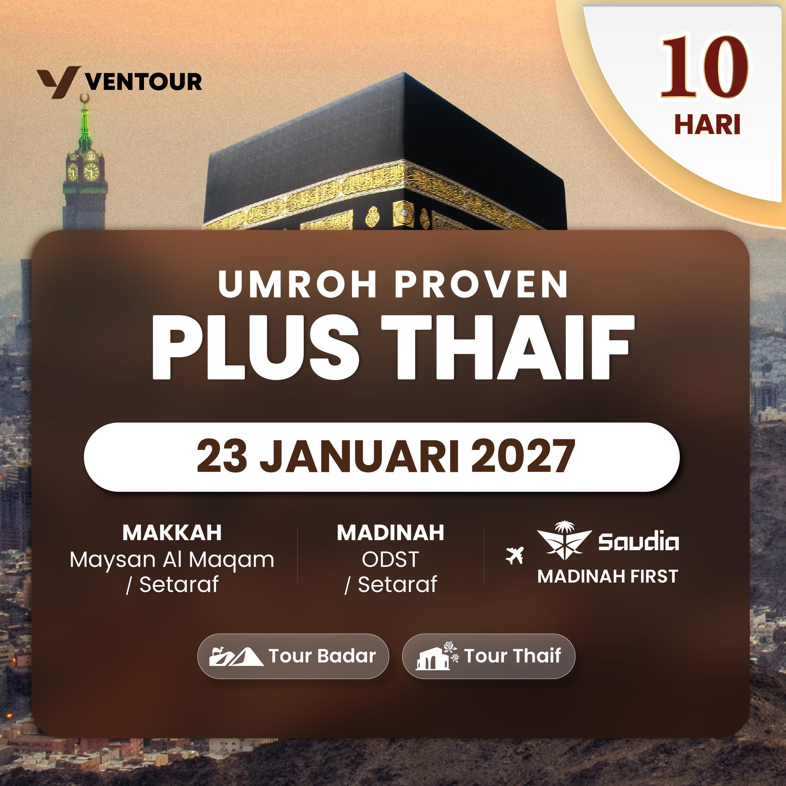 PROVEN PLUS THAIF 10D SV MADINAH FIRST